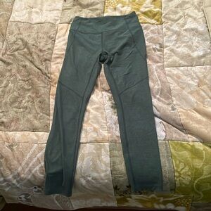 Outdoor voices leggings in dark green